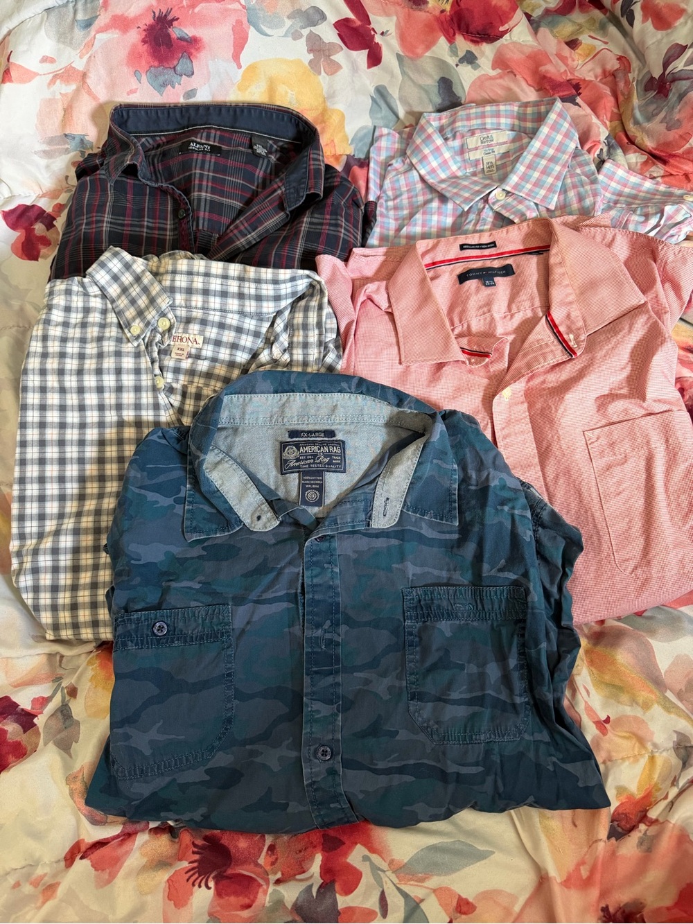 Long-Sleeve Button-up Shirt Bundle